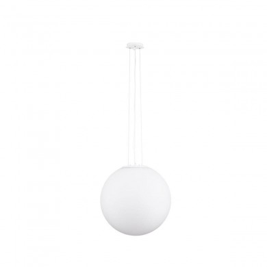 Suspension NEVOSO 1x12W E27 Blanc L50 NOVA LUCE 920423