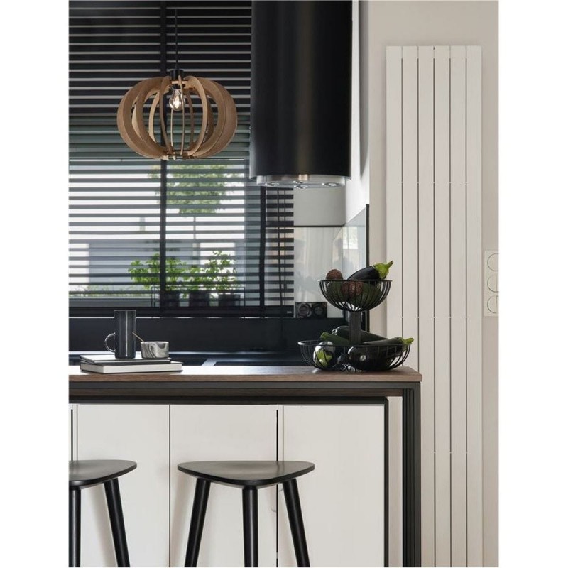 Suspension OTTOLINE 1x12W E27 Noir Marron NOVA LUCE 9620124