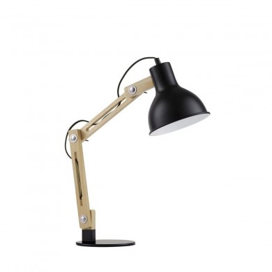 Lampe GROU 1x12W E27 Noir NOVA LUCE 9620130