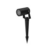 Spot extérieur DESTRY 1x10W GU10 Noir H30 NOVA LUCE 9136183