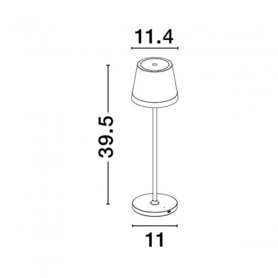 Lampe extérieure SEINA 2W LED Blanc NOVA LUCE 9223407