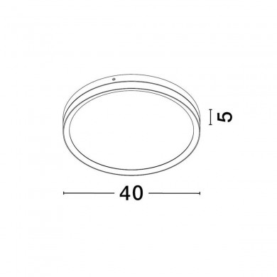 Plafonnier MR JOHN 31W LED Noir Or NOVA LUCE 9695236