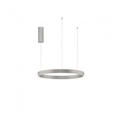 Suspension ELOWEN 60W LED Argent brossé NOVA LUCE 9345662