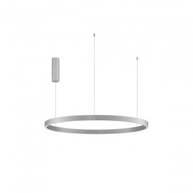 Suspension ELOWEN 106W LED Argent brossé NOVA LUCE 9345670