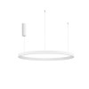 Suspension ELOWEN 106W LED Blanc Sable NOVA LUCE 9345667