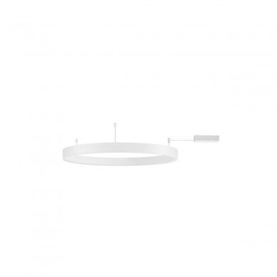 Suspension MOTIF 50W LED Blanc Sable NOVA LUCE 9063605