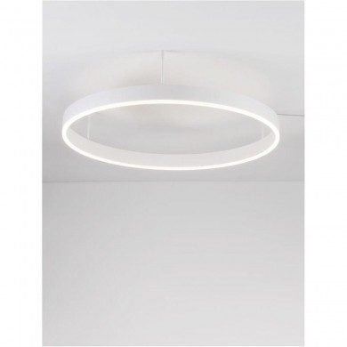 Suspension MOTIF 50W LED Blanc Sable NOVA LUCE 9063605