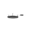 Plafonnier MOTIF 45W LED Noir Sable NOVA LUCE 9063601