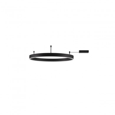 Plafonnier MOTIF 50W LED Noir Sable NOVA LUCE 9063604