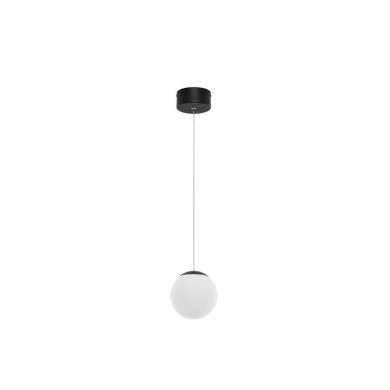 Suspension NUVOLE 8W LED Noir Sable NOVA LUCE 9061435