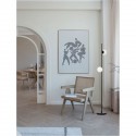 Lampadaire NUVOLE 16W LED Noir Sable