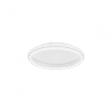 Plafonnier WILLOW 40W LED Blanc Sable H6 NOVA LUCE 9212913