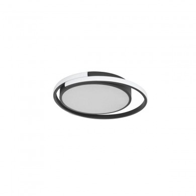 Plafonnier ODREY 30W LED Noir Sable NOVA LUCE 9081206