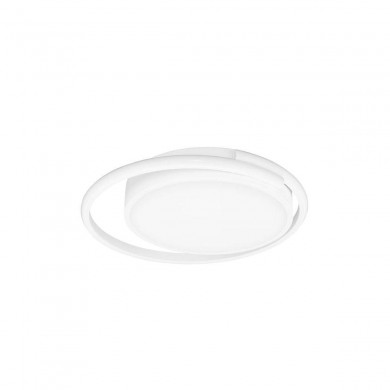 Plafonnier ODREY 30W LED Blanc Sable NOVA LUCE 9081207