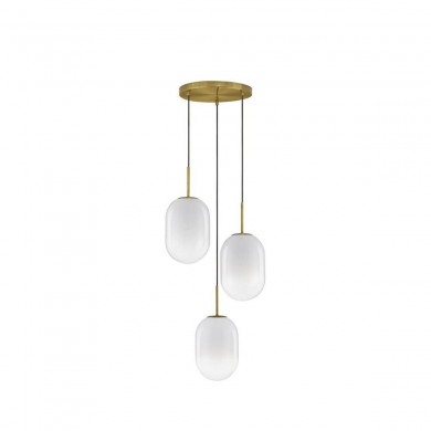 Suspension CHRYSI 3x5W G9 Or NOVA LUCE 9092820