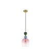 Suspension MURANO 1x5W E14 Or Sable H185,5 NOVA LUCE 9009234