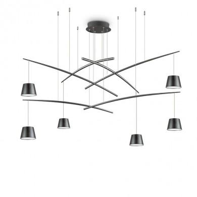 Suspension Araignée FISH Noir LED 37W IDEAL LUX 196992