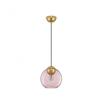 Suspension MIDORI 1x12W E27 Or Rose NOVA LUCE 9009243