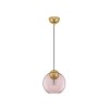 Suspension MIDORI 1x12W E27 Or Rose NOVA LUCE 9009243