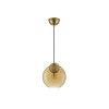 Suspension MIDORI 1x12W E27 Or Ambre NOVA LUCE 9009239