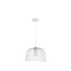 Suspension LYRON 1x12W E27 Blanc mat NOVA LUCE 9555802