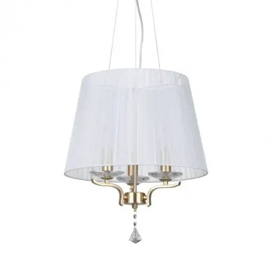 Lustre PEGASO Laiton satiné E14 3x40W IDEAL LUX 197715