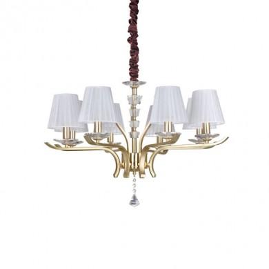 Lustre Design Italien PEGASO Laiton E14 8x40W IDEAL LUX 197739