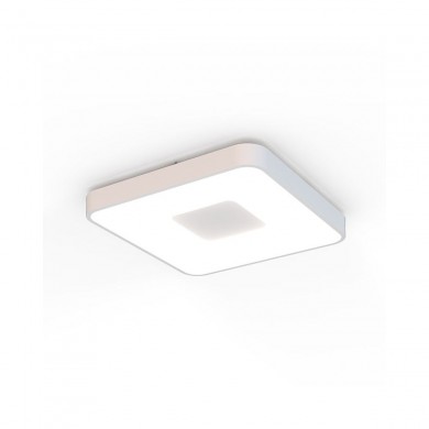 Plafonnier COIN SQUARE 80W LED Blanc MANTRA 7919