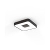 Plafonnier COIN SQUARE 56W LED Noir MANTRA 7923