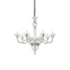 Lustre BRIGITTA Transparent E14 8x40W IDEAL LUX 199382