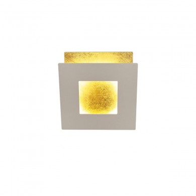 Applique murale DALIA 18W LED Blanc Or MANTRA 8115