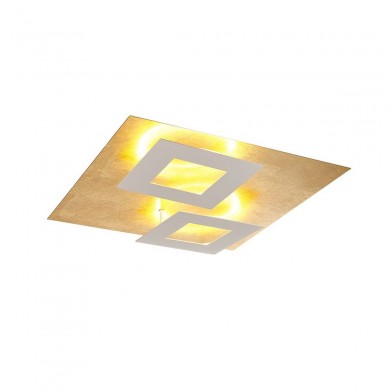 Plafonnier DALIA 48W LED Blanc Or MANTRA 8161