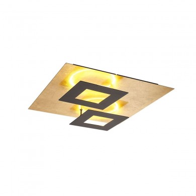 Plafonnier DALIA 48W LED Noir Or MANTRA 8162