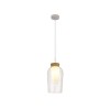 Suspension NORA 1x20W E27 Blanc Bois MANTRA 8278