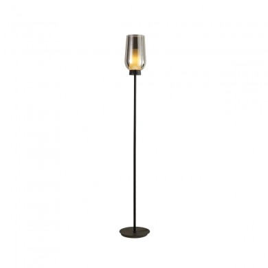 Lampadaire NORA 1x20W E27 Noir Marbre MANTRA 8290