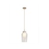 Suspension NORA 1x20W E27 Or Blanc MANTRA 8398