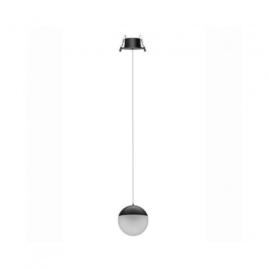 Suspension Encastrable KILDA 10W LED Noir MANTRA 8436