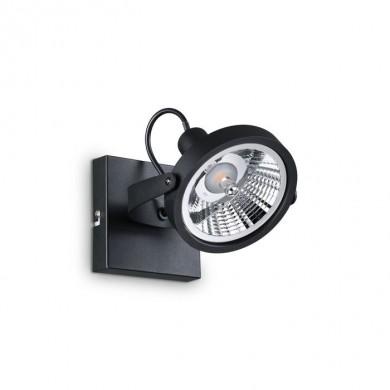 Plafonnier GLIM Noir GU10 1x50W IDEAL LUX 200231