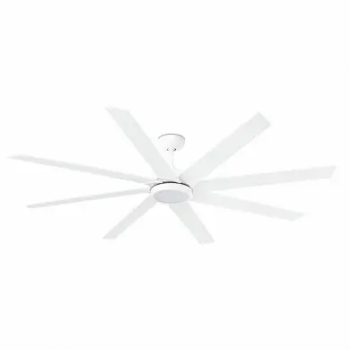 Ventilateur Plafond CENTURY XL LED 165cm Blanc Mat FARO 33553A