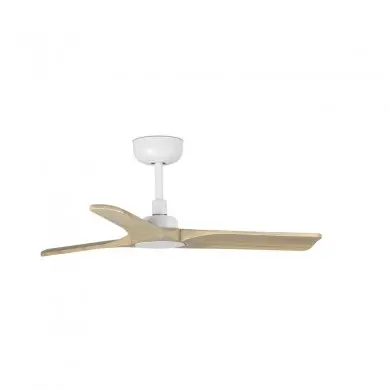 Ventilateur Plafond HEYWOOD S 90cm Blanc Mat Bois FARO 33805