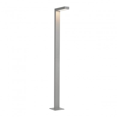 Lampadaire Extérieur ASKER 8,4W LED Gris Aluminium NORLYS 1366AL