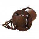 Encastre de sol RENA 5,5W GU10 Rouille Rond