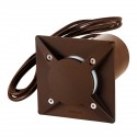 Encastre de sol RENA 5,5W GU10 Rouille Carré