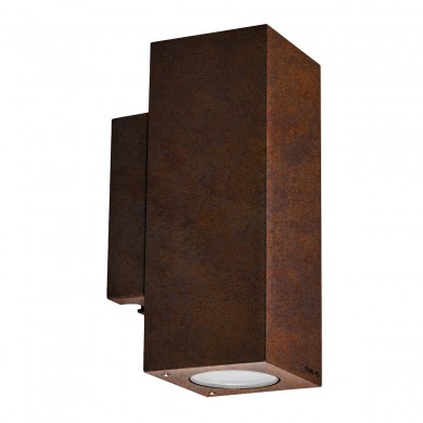 Applique Extérieure SANDVIK 2x8W LED Rouille NOR_1732RO 1732RO Applique Extérieure SANDVIK 2x8W LED Rouille NORLYS 1732RO