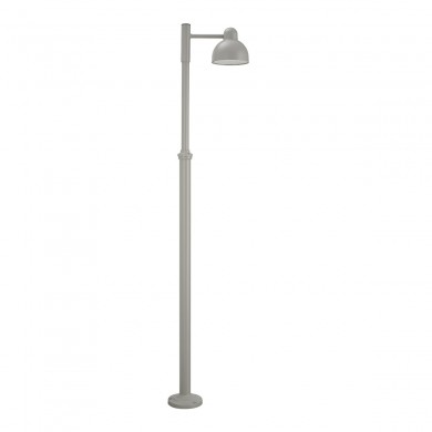 Lampadaire Extérieur KOSTER 19,4W LED Gris Aluminium NORLYS 1820AL