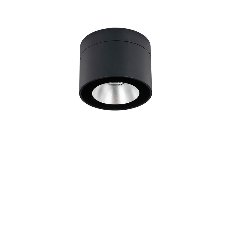 Plafonnier Extérieur NIDAROS 10,7W LED Noir 3000K 1051LM NORLYS 2120SV