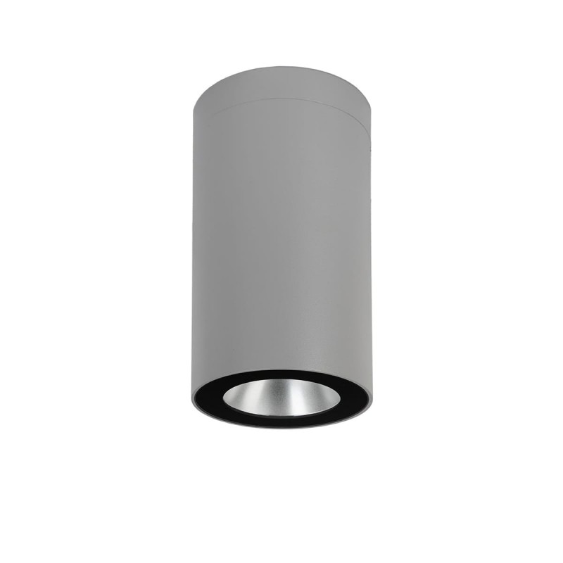 Plafonnier Extérieur NIDAROS 8,3W LED Gris Aluminium NORLYS 2122AL