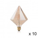 Ampoule (x10) 4W E27 Ambré D11