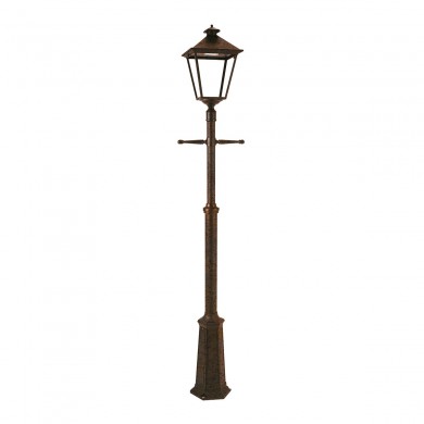 Lampadaire Extérieur LONDON 17,5W LED Rouille NORLYS 4124RO