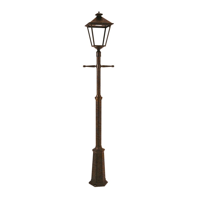 Lampadaire Extérieur LONDON 17,5W LED Rouille NORLYS 4124RO